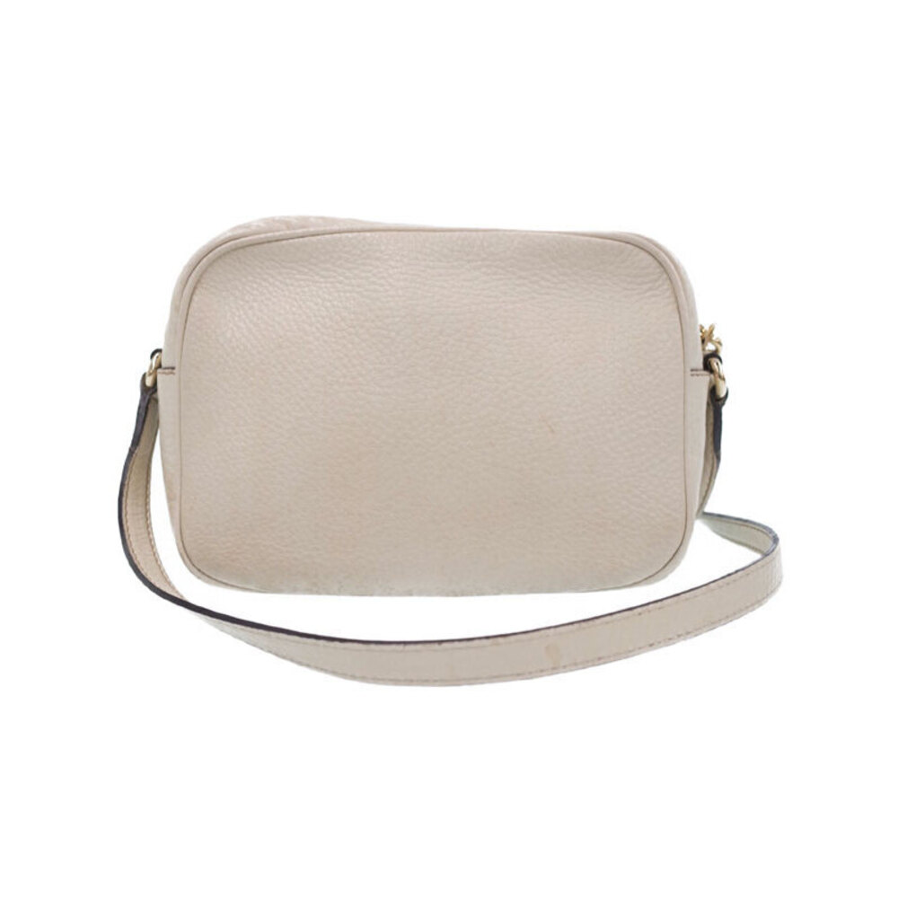 Gucci Disco Crossbody Interlocking Tassel Leather Bag Soho Pebbled GG